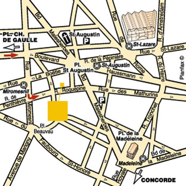 Haussmann Saint Augustin Hotel